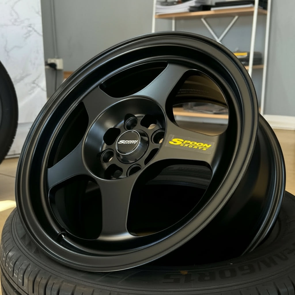 15inch Spoon AOW Style Wheels - 3 Colours