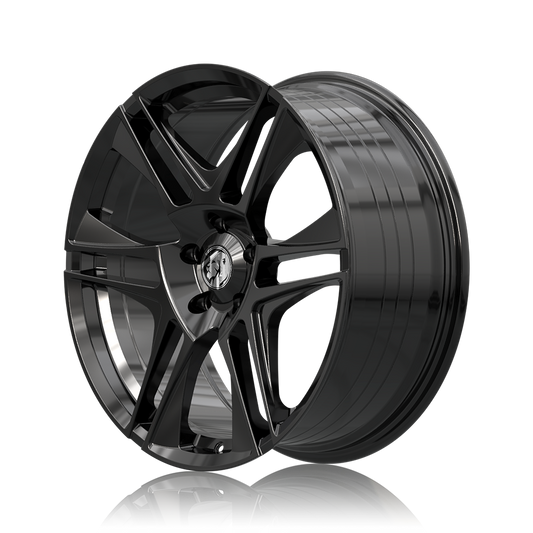 20inch VF GTS Blade Style Wheels Gloss Black