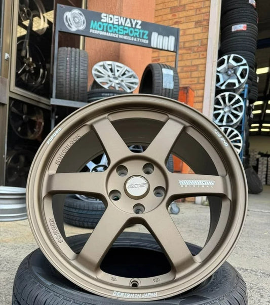 17inch Rays TE37 Style Wheels