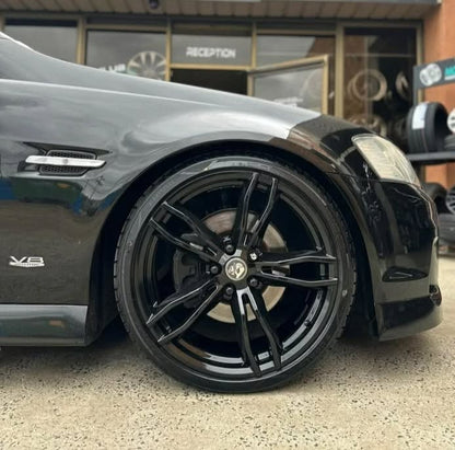 20inch Rapier Style Wheels Gloss Black