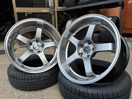 18inch Deep Dish Staggered Advan GT Rracing Style Wheels