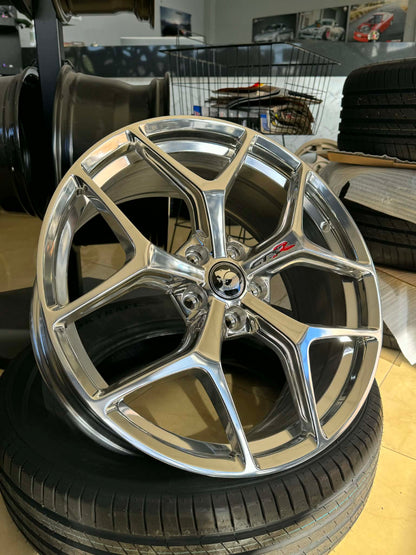 20inch GTSR RED R Polished Wheels