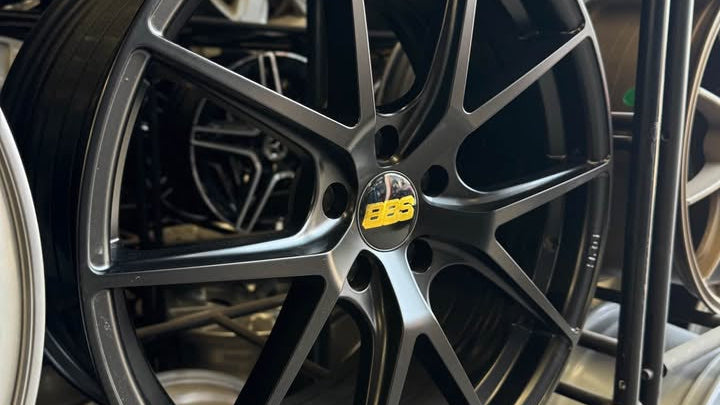 BBS CI-R Style Wheels Satin Back