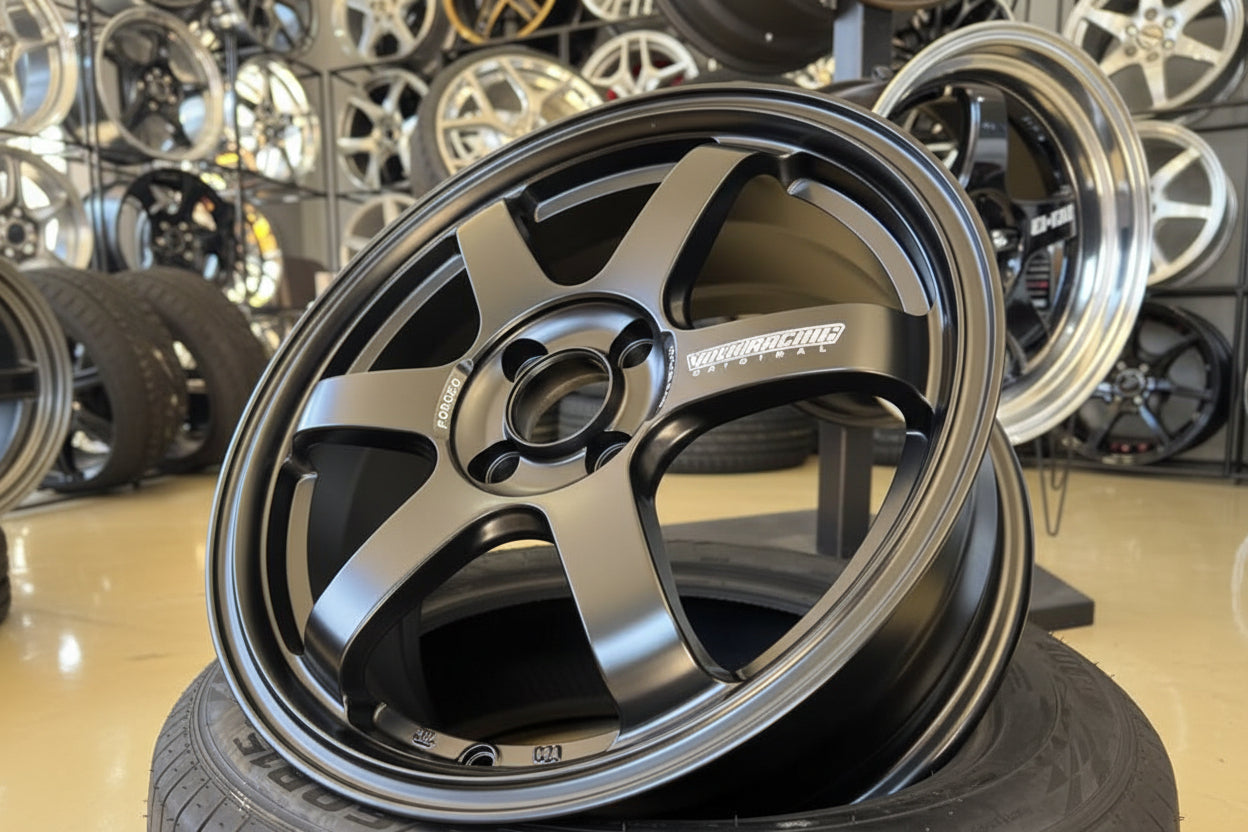 16inch Rays TE37 Style wheels with Engraving