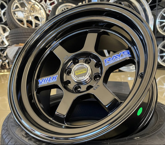 15inch Rays TE37 Deep Dish Style Wheels