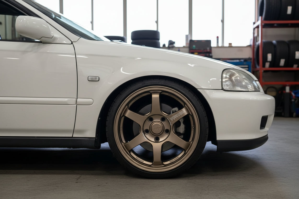 16inch Rays TE37 Style Wheels Bronze with Engraving