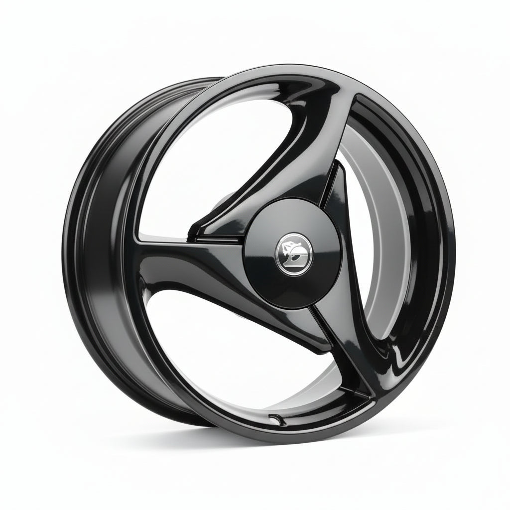 20inch Tri-Spoke Wheels Gloss Black