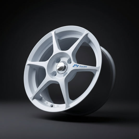 15inch Buddyclub P1 Racing Style Wheels - Gloss White