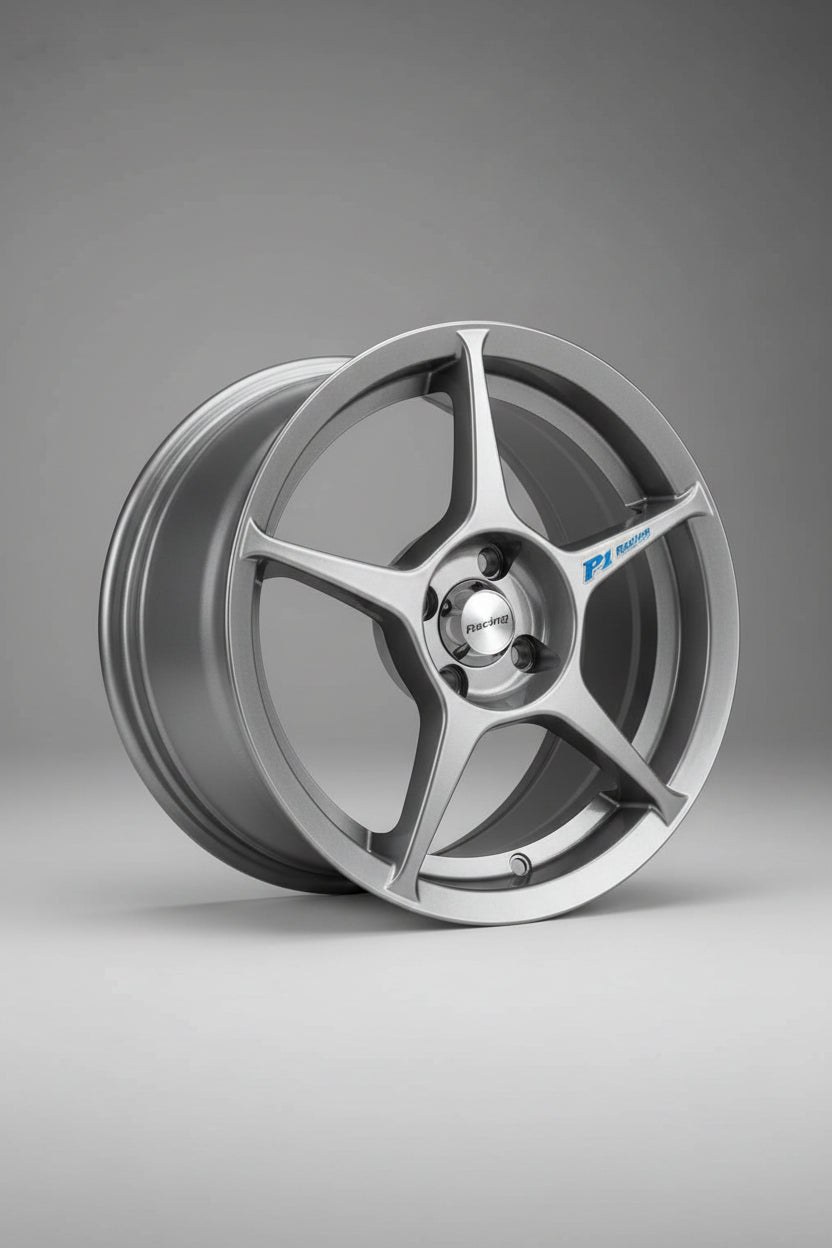15inch Buddyclub P1 Racing Style Wheels - Grey