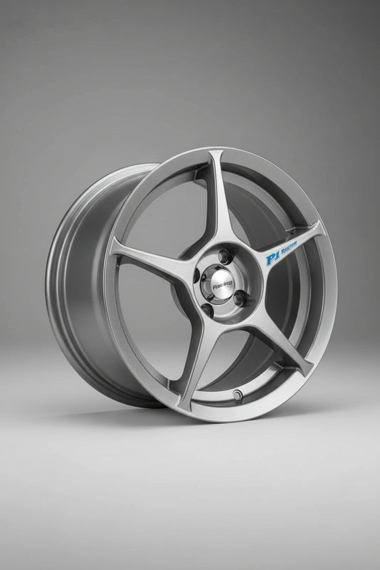 15inch Buddyclub P1 Racing Style Wheels - Grey