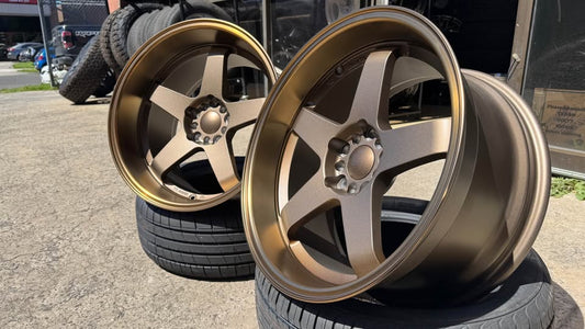 18inch Nismo LMGT4 "GTR-D Style Wheels - Bronze