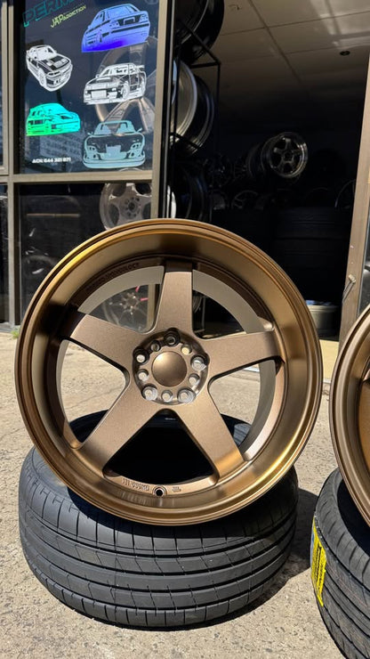 18inch Nismo LMGT4 "GTR-D Style Wheels - Bronze