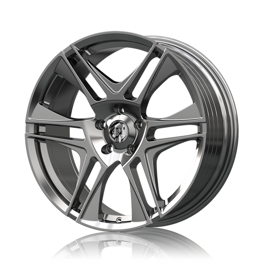 20inch VF GTS Blade Style Wheels Hyper Black
