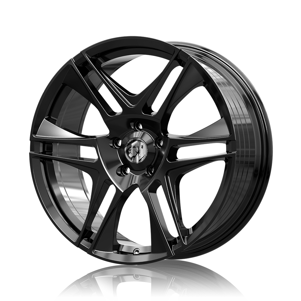 20inch VF GTS Blade Style Wheels Gloss Black