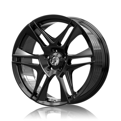 20inch VF GTS Blade Style Wheels Hyper Black