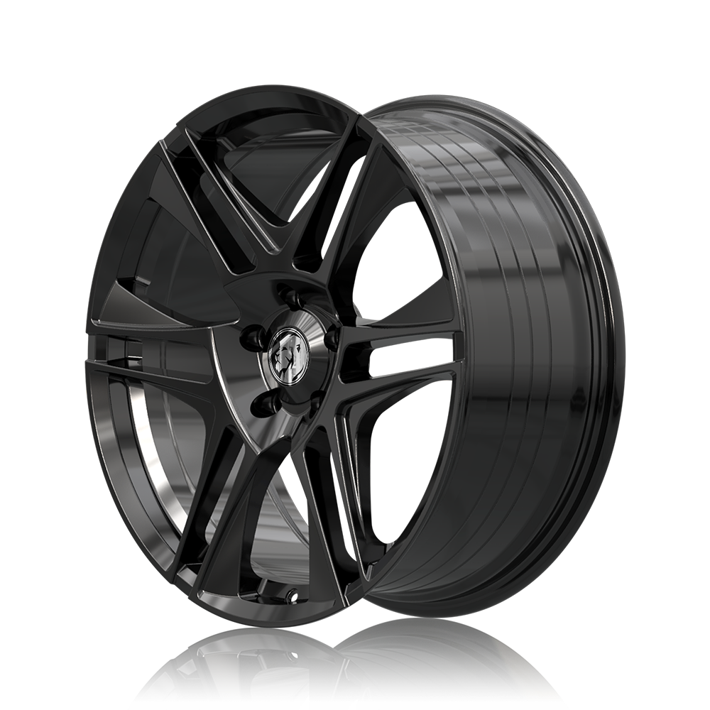 20inch VF GTS Blade Style Wheels Gloss Black