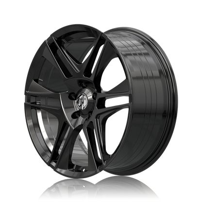 20inch VF GTS Blade Style Wheels Hyper Black