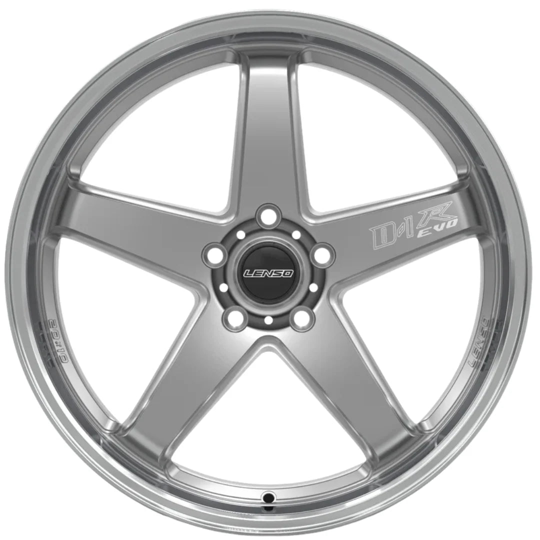 20inch Lenso D1R-EVO Wheel Hyper Silver Mirror Lip