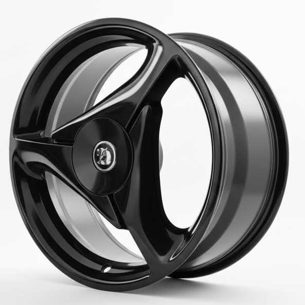 20inch Tri-Spoke Style Wheels Gloss Black