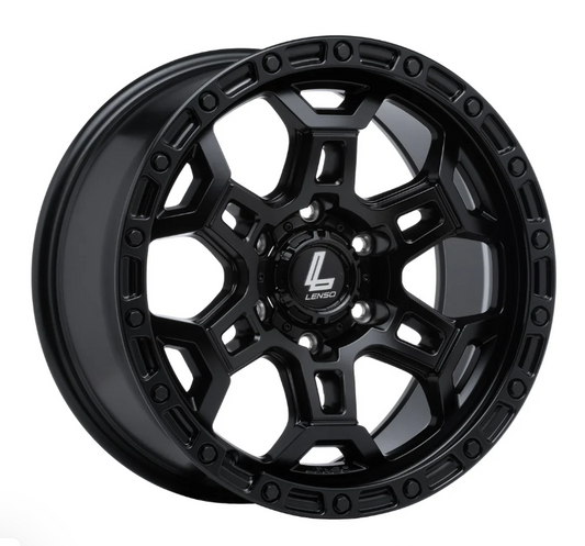 Lenso Argo Wheel Satin Black