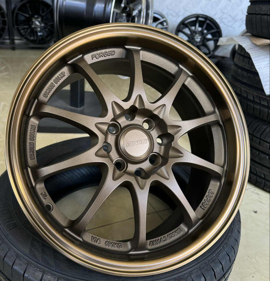 Rays CE28 Style Wheels Bronze
