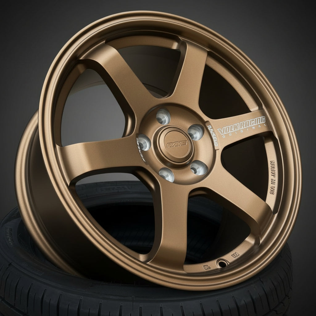 17inch Rays TE37 Style Wheels