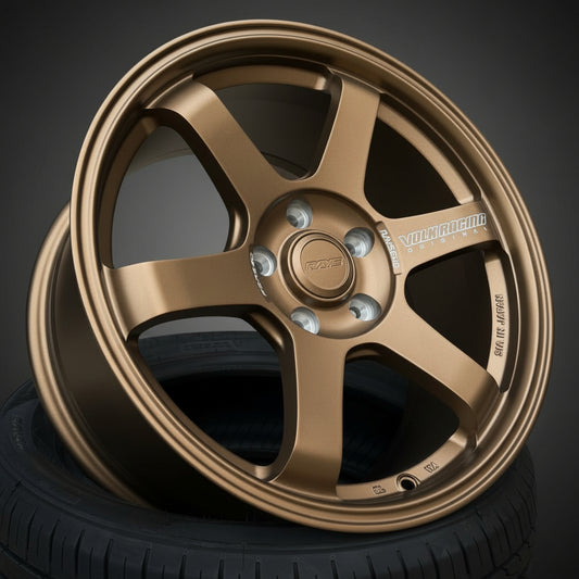 17inch Rays TE37 Style Wheels