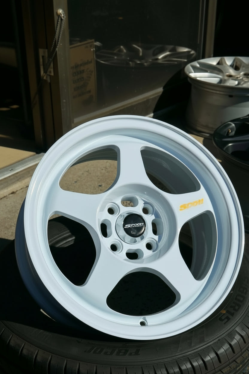 15inch Spoon AOW Style Wheels - 3 Colours