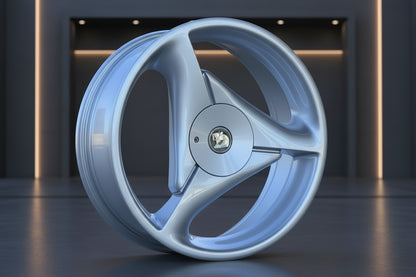 20inch Tri-Spoke Wheels Gloss Silver