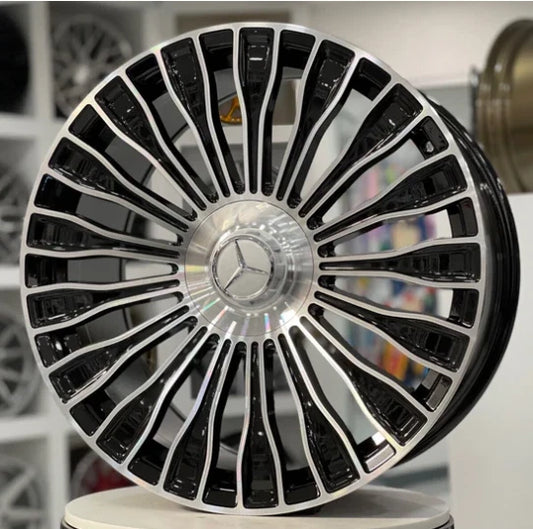 22" Mercedes Maybach Style Wheels - Suit S & GLC Class
