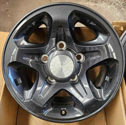 4x 16" Genuine 79 Series Landcruiser Wheels