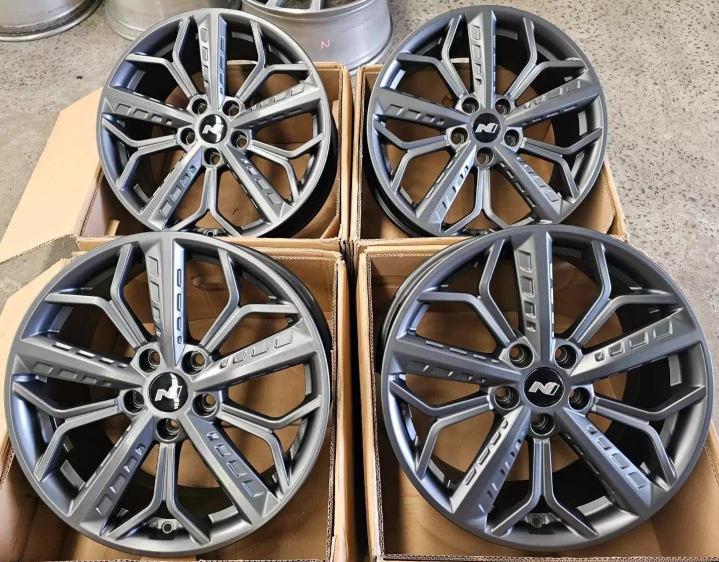 4x 18" Genuine Hyundai I20 N Performance Wheels