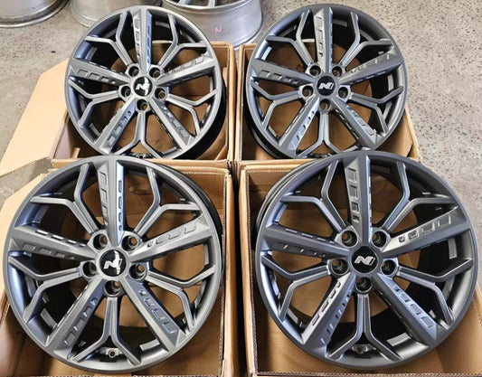 4x 18" Genuine Hyundai I20 N Performance Wheels