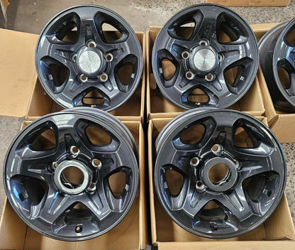 4x 16" Genuine 79 Series Landcruiser Wheels