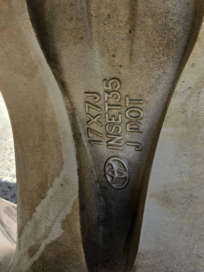 17" Genuine 2022 RAV4 Oem Wheels